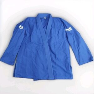 Hawk Jiu Jitsu Gi BJJ A2 Long Sleeve Blue Top Kimono Jacket Uniform Martial Arts